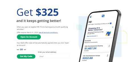 $325 Fifth Third Checking Account Bonus (FL, GA, IL, .